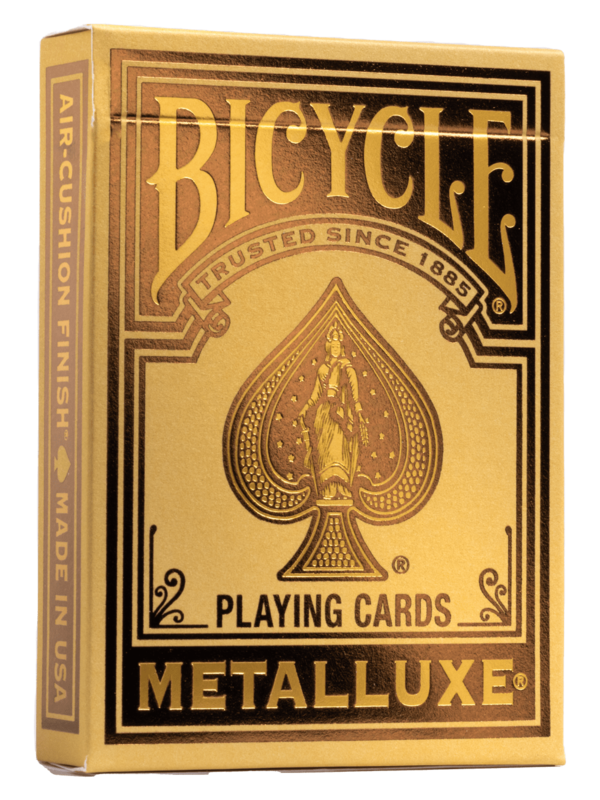 Bicycle Bicycle Metalluxe Gold Playing Cards