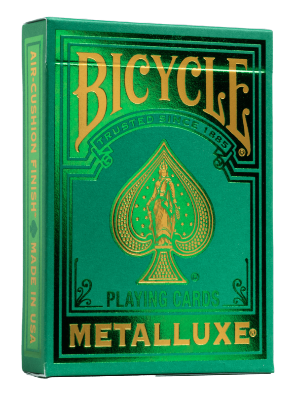 Bicycle Bicycle Metalluxe Green Playing Cards