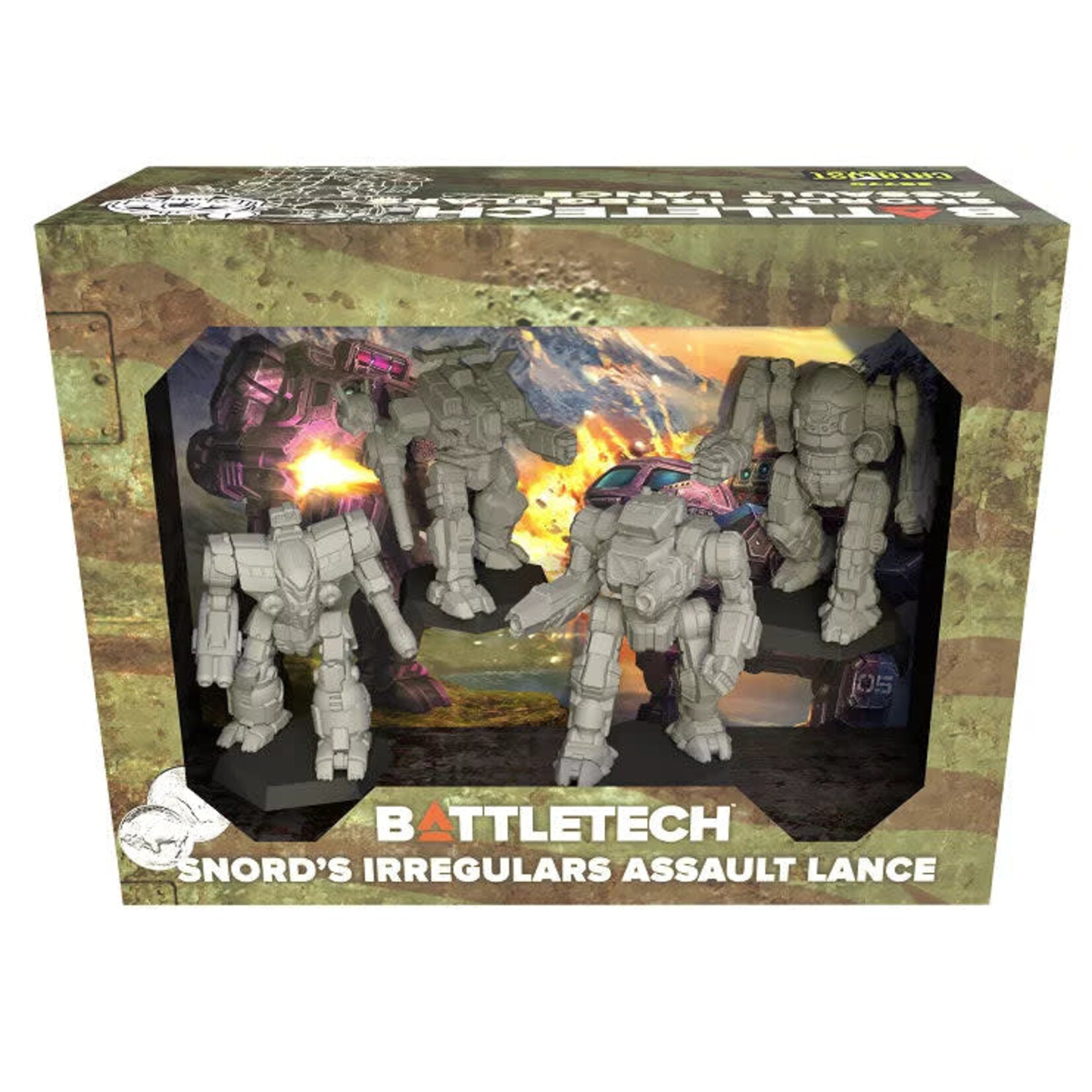 Catalyst Game Labs BattleTech Snord's Irregulars Assault Lance Force Pack