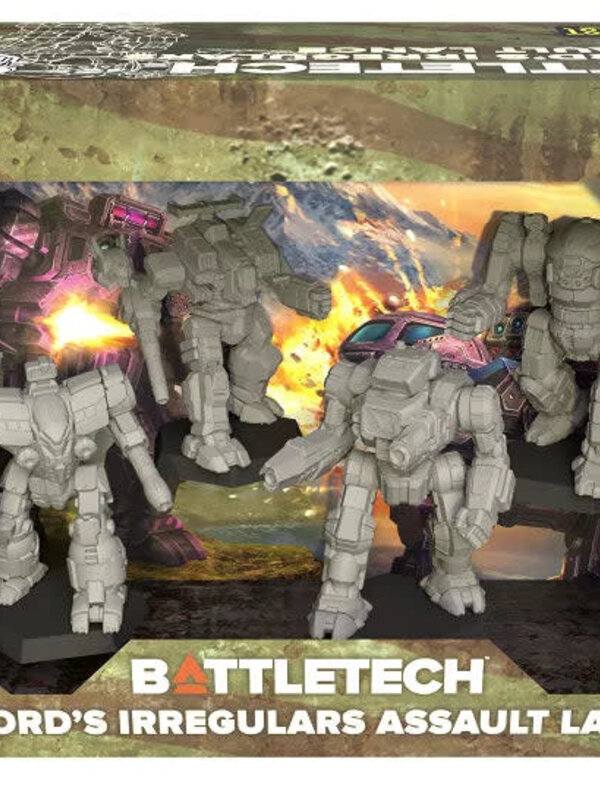 Catalyst Game Labs BattleTech Snord's Irregulars Assault Lance Force Pack