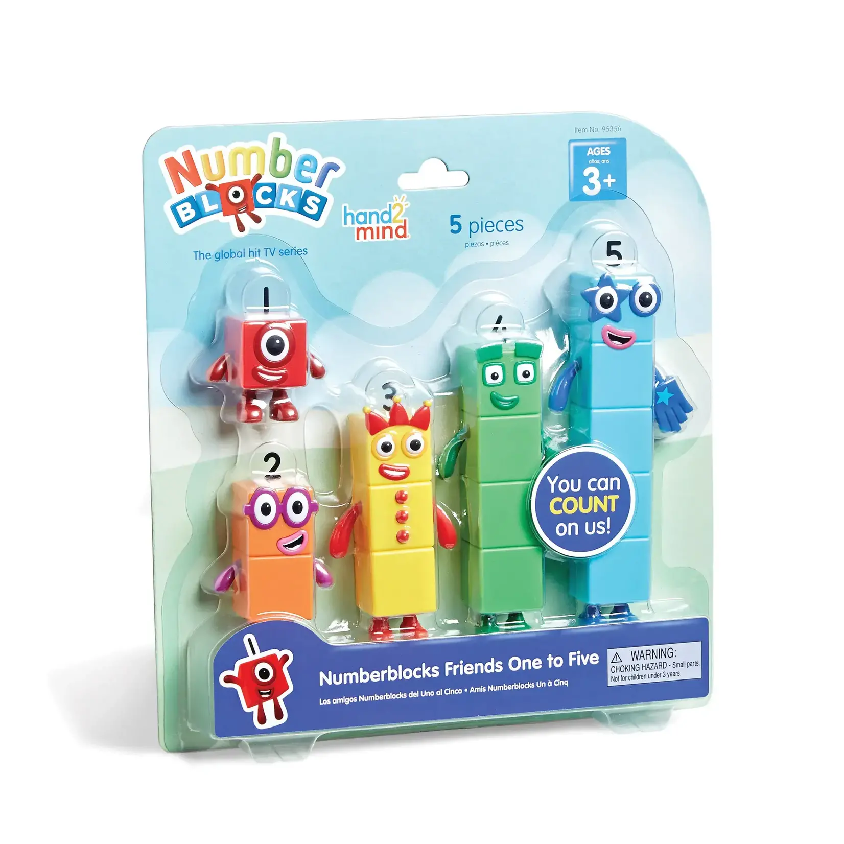 hand2mind Numberblocks Friends One to Five