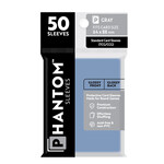 Capstone Games Phantom Gray Sleeves Gloss/Gloss 64x88mm Clear 50ct