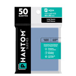 Capstone Games Phantom Aqua Sleeves Gloss/Gloss 80x80mm Clear 50ct