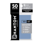 Capstone Games Phantom Gray Sleeves Gloss/Matte 64x88mm Clear 50ct