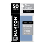Capstone Games Phantom Gray Sleeves Matte/Matte 64x88mm Clear 50ct