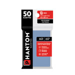 Capstone Games Phantom Red Sleeves Matte/Matte 45x68mm Clear 50ct