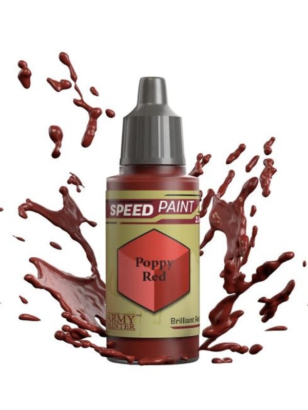 Army Painter Speedpaint: Poppy Red 18ml