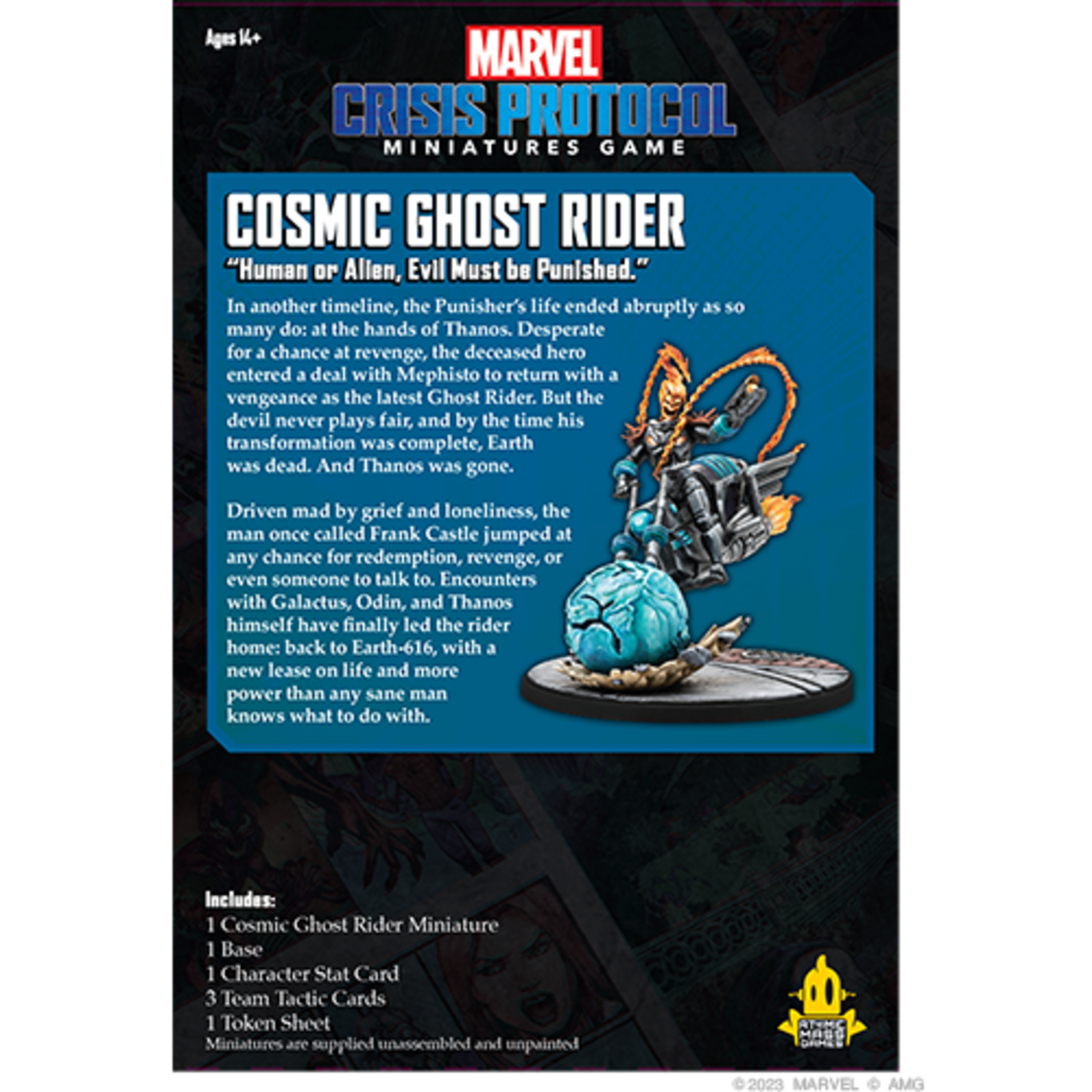 Atomic Mass Games Marvel Crisis Protocol Cosmic Ghost Rider