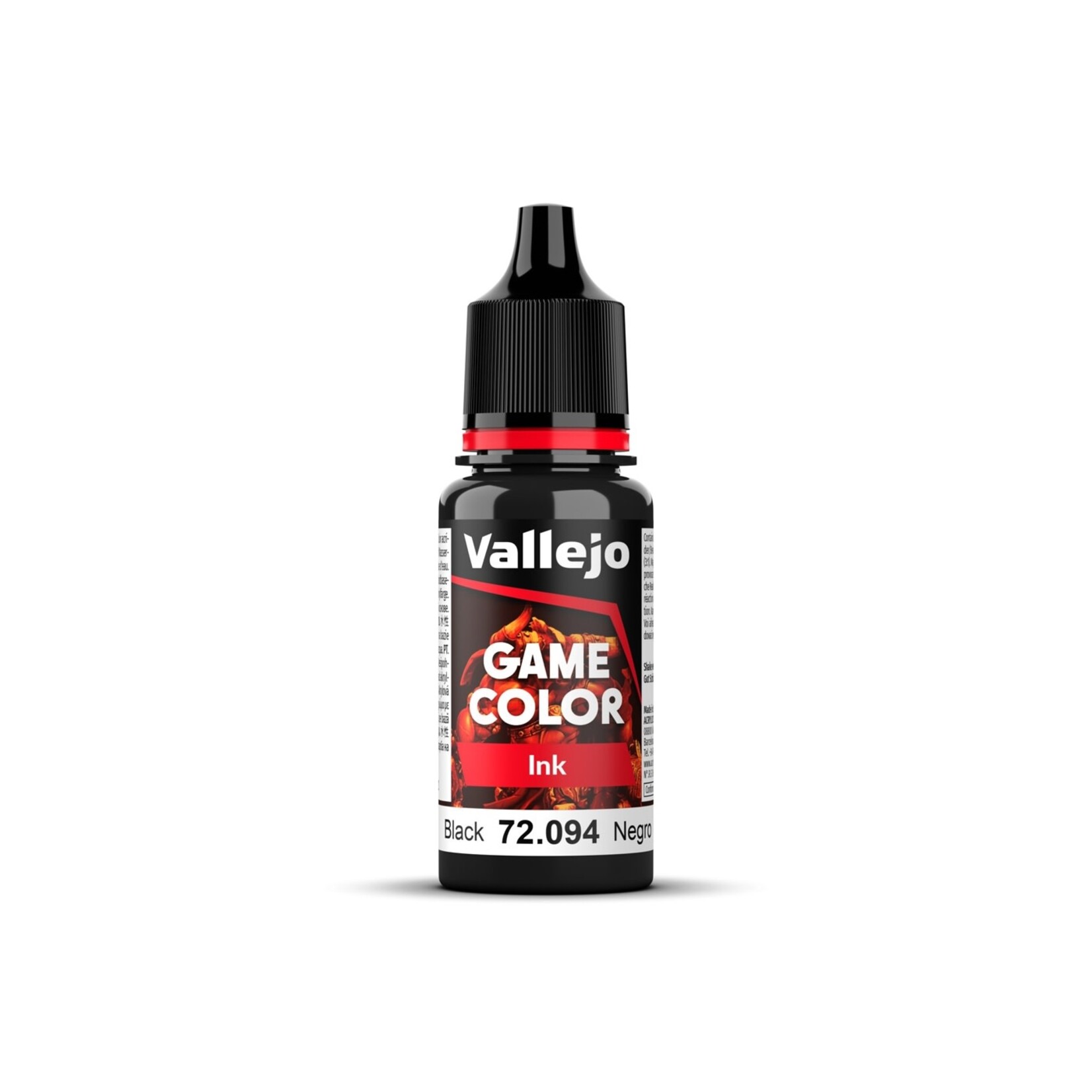 Acrylicos Vallejo VGC Black Ink 18ml