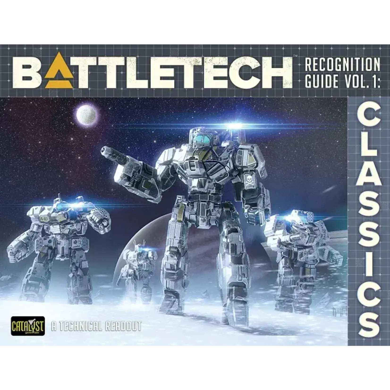 Catalyst Game Labs BattleTech Recognition Guide Vol. 1: Classics