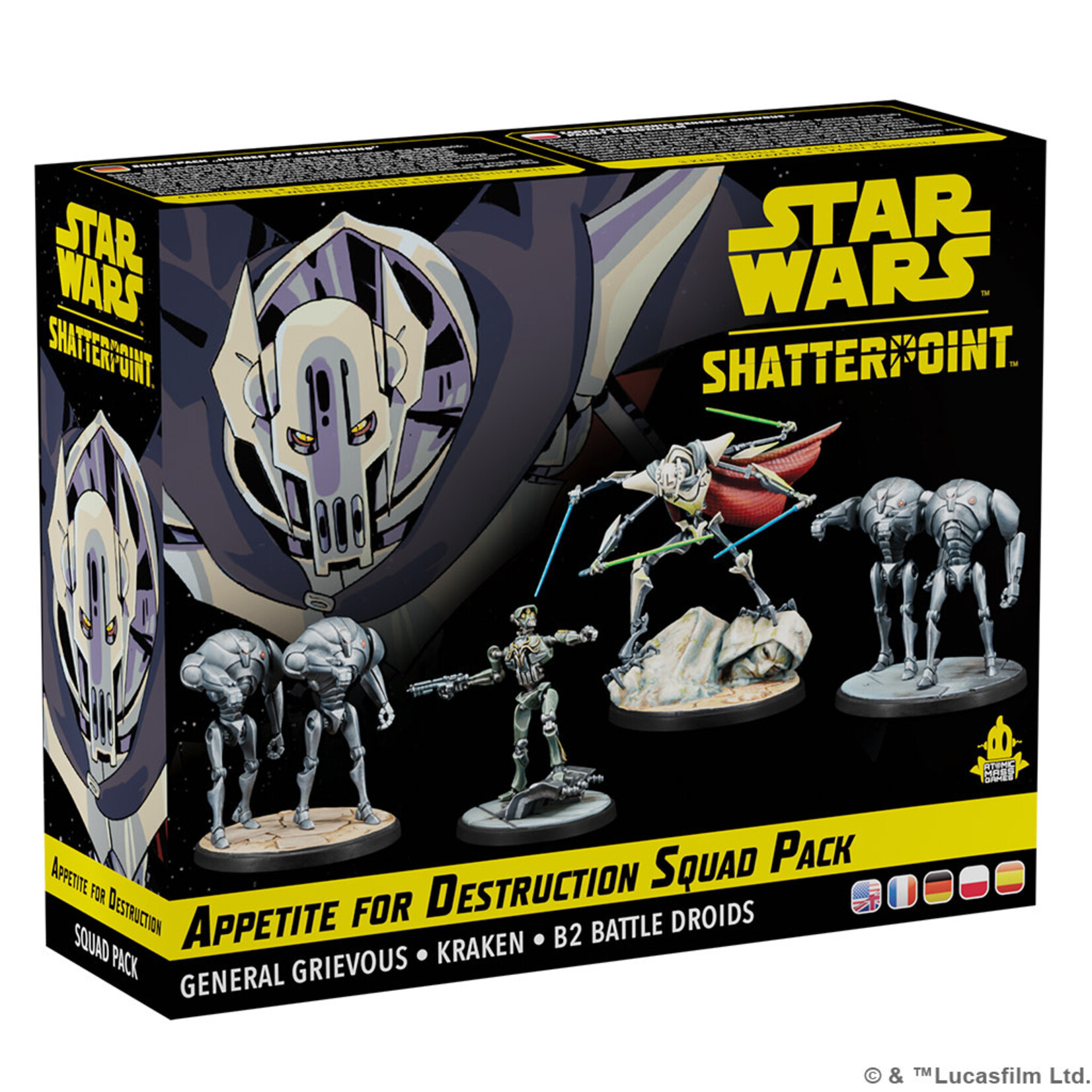 Atomic Mass Games Star Wars: Shatterpoint Appetite for Destruction Squad Pack
