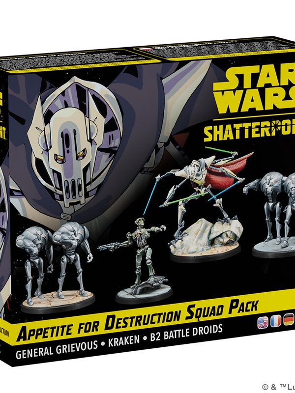 Atomic Mass Games Star Wars: Shatterpoint Appetite for Destruction Squad Pack