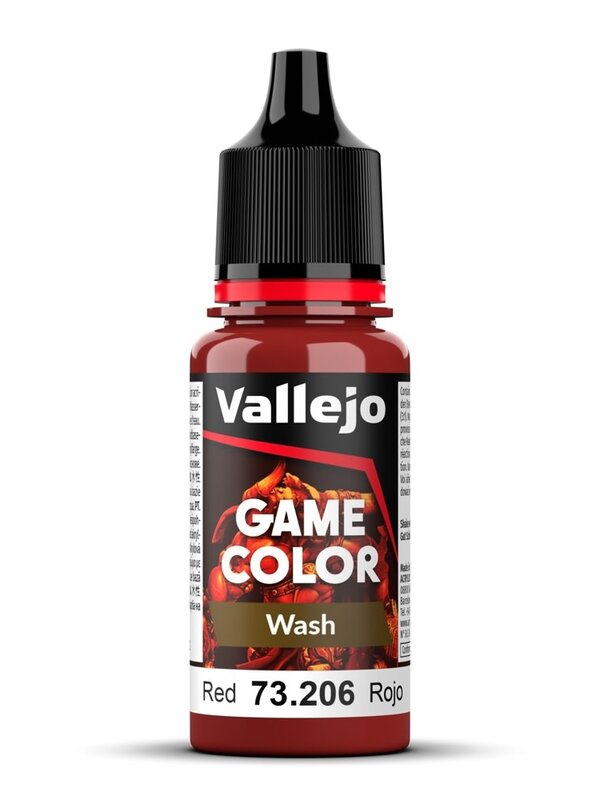 Acrylicos Vallejo VGC Red Wash 18ml