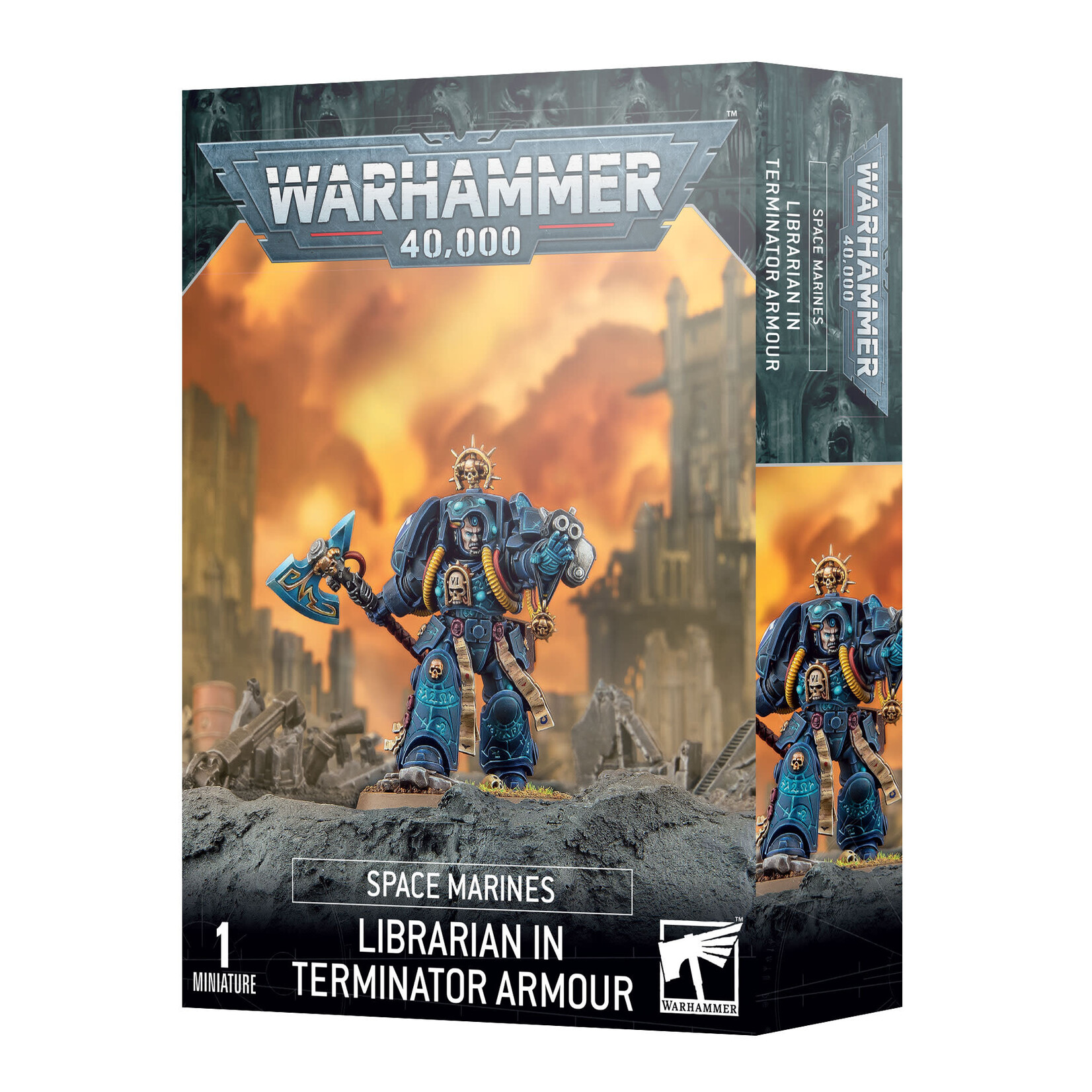 Games Workshop Space Marine Librarian in Terminator Armour