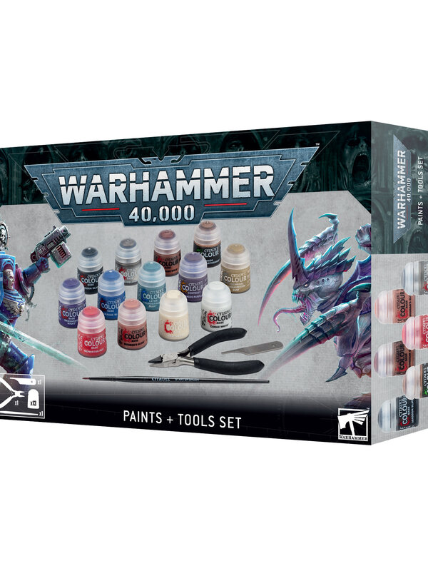 Games Workshop 40K Paints + Tools