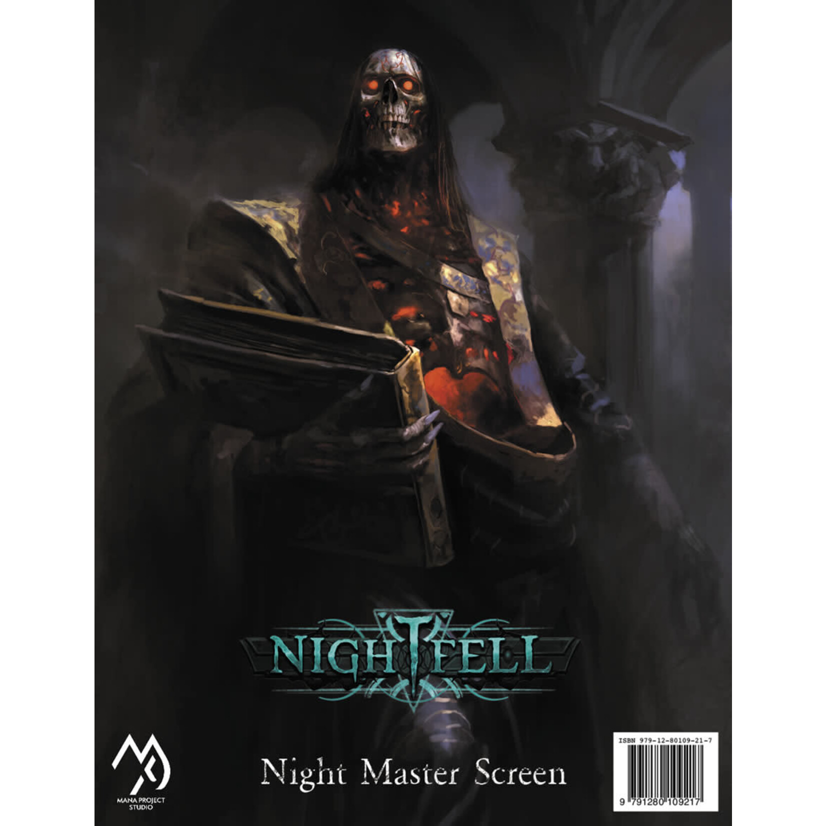 Mana Project Studios Nightfell RPG Night Master Screen