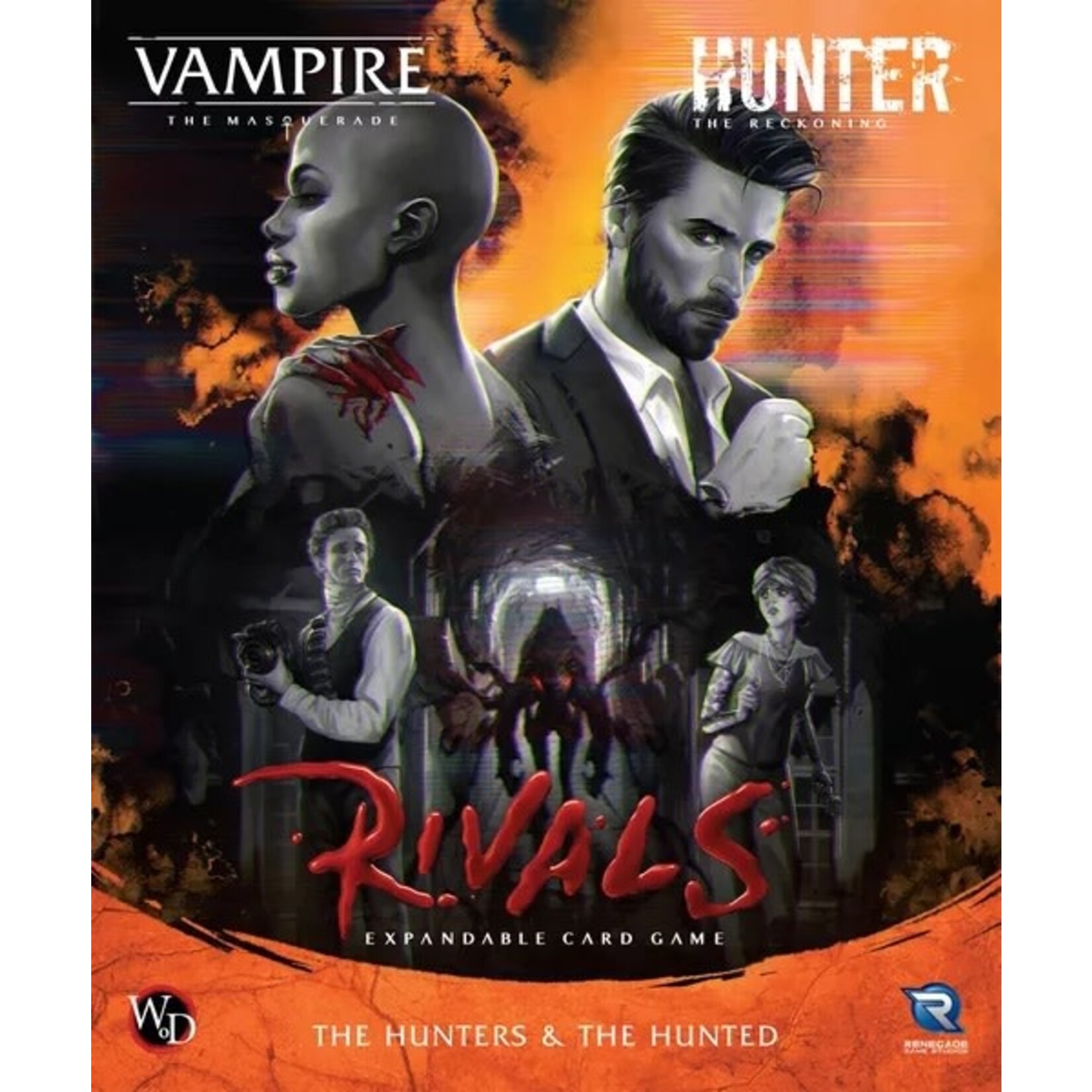 Renegade Game Studios Vampire The Masquerade Rivals ECG The Hunters and The Hunted