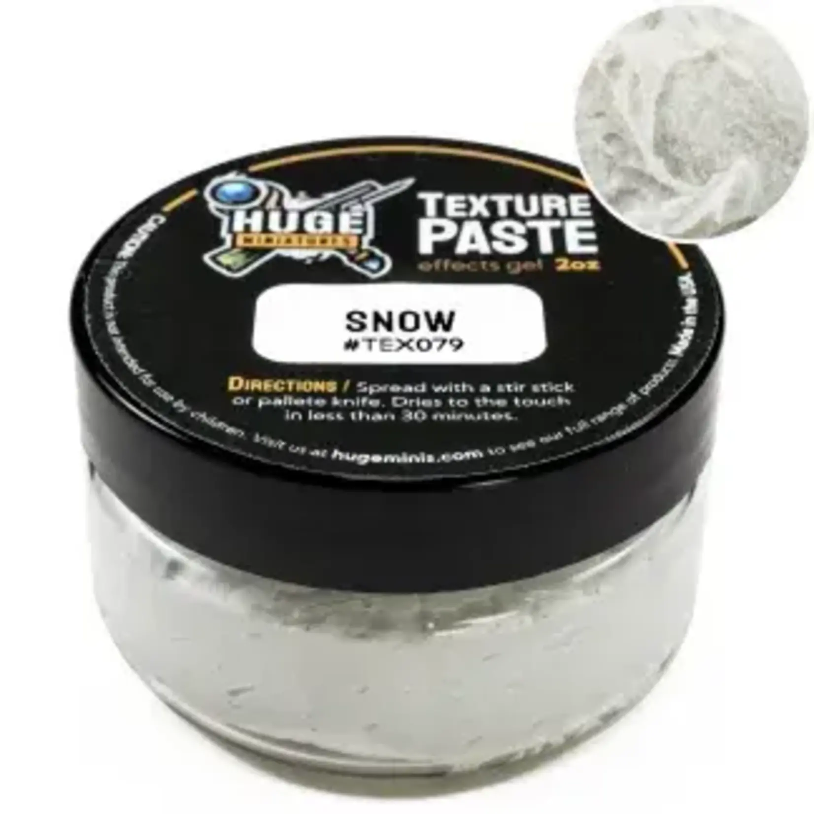 Huge Miniatures Snow Texture Paste