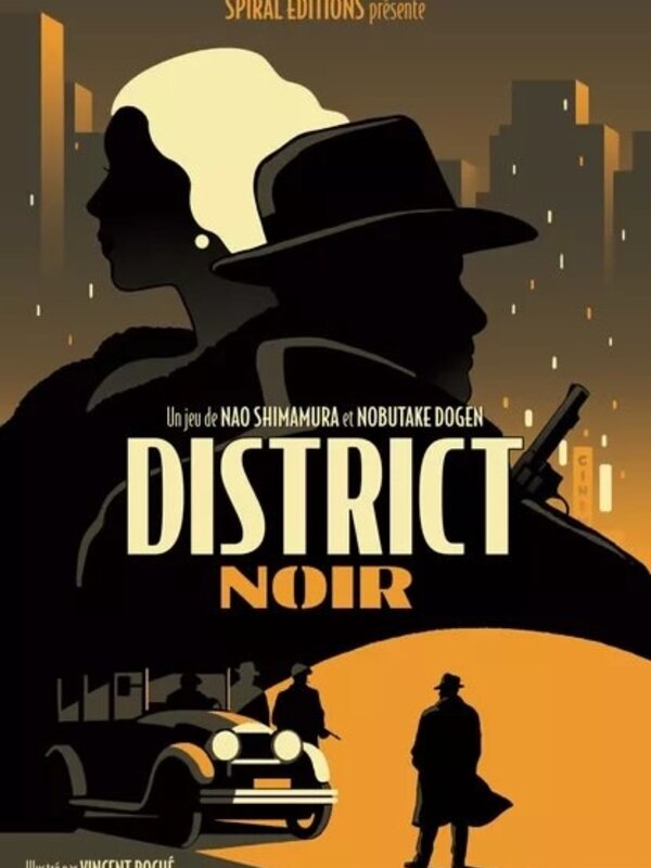 Pandasaurus Games District Noir