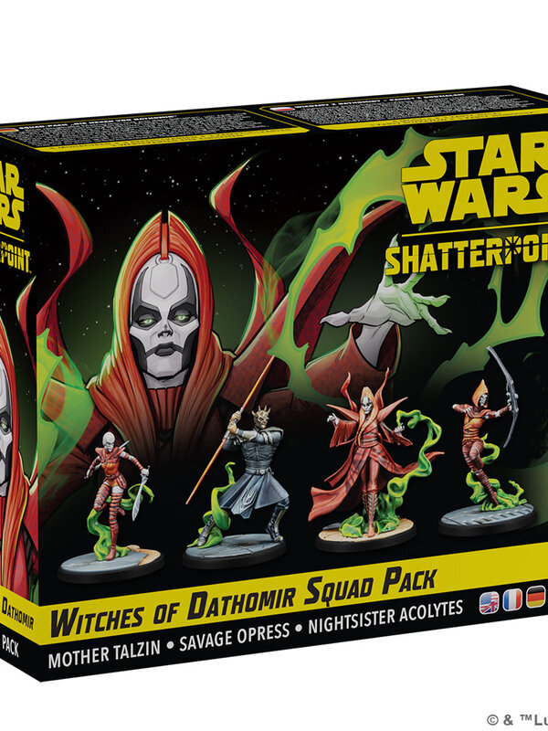 Atomic Mass Games Star Wars: Shatterpoint Witches of Dathomir Mother Talzin Squad Pack