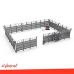 Monster Fight Club Cyberpunk Red: Combat Zone Chain-Link Fence