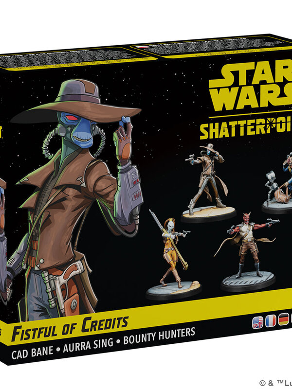 Atomic Mass Games Star Wars: Shatterpoint Fistful of Credits Cad Bane Squad Pack