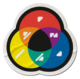 This is created with ColorADD