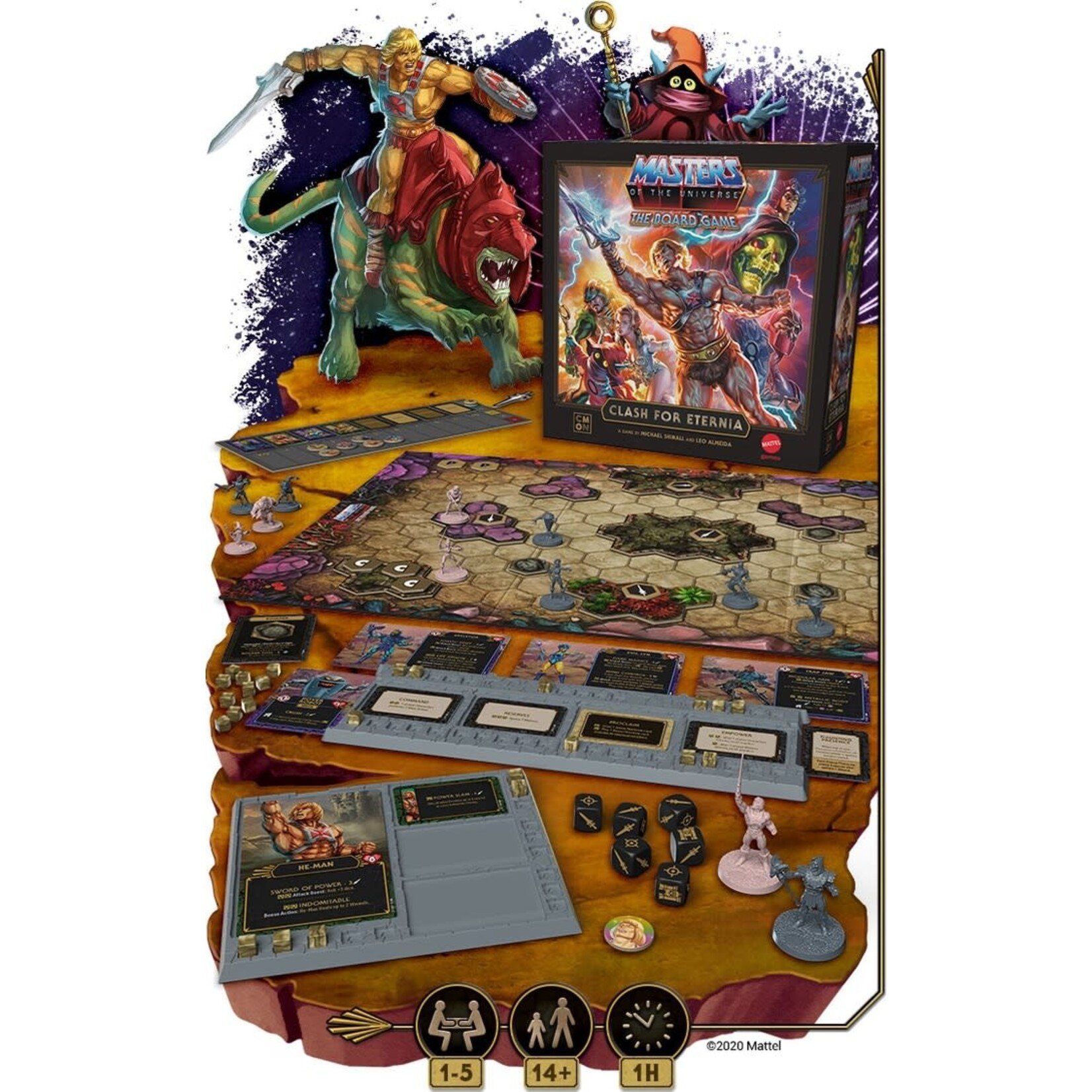CMON Masters of the Universe - The Board Game