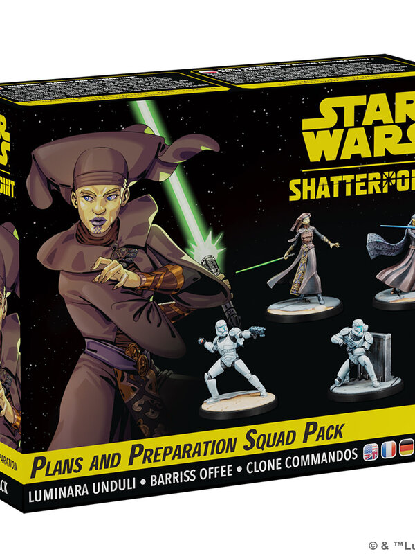 Atomic Mass Games Star Wars: Shatterpoint Plans and Preparation Squad Pack