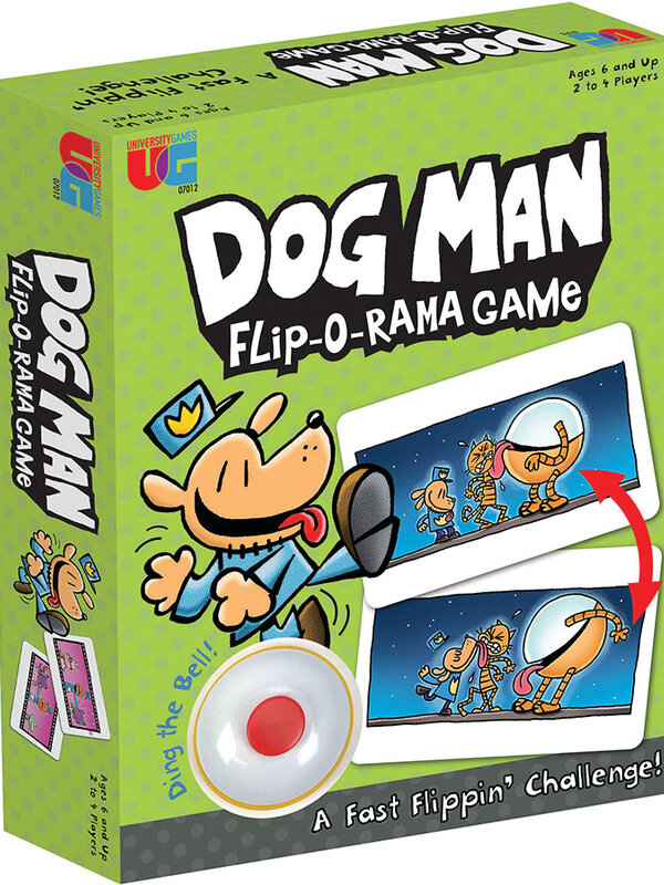 University Games Dog Man Flip-o-Rama