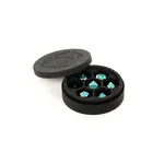 FanRoll Silicone Round Dice Case Black