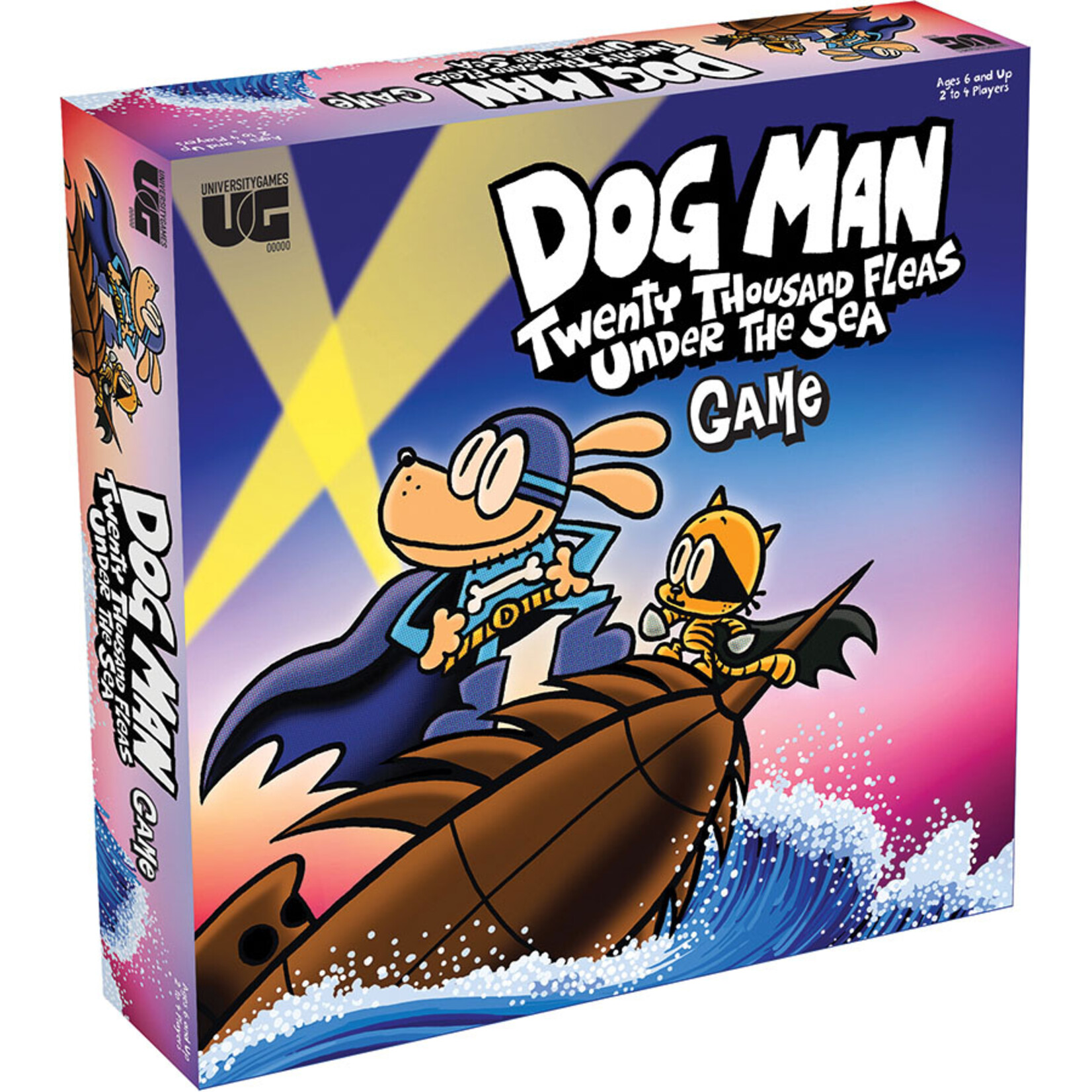 University Games Dog Man 20K Fleas Under the Sea Game