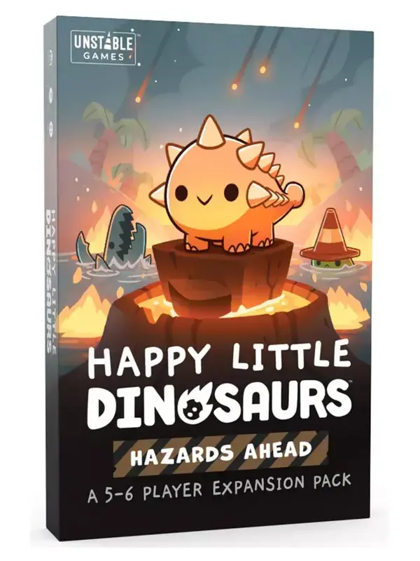 Unstable Games/Teeturtle Happy Little Dinosaurs Hazards Ahead Expansion