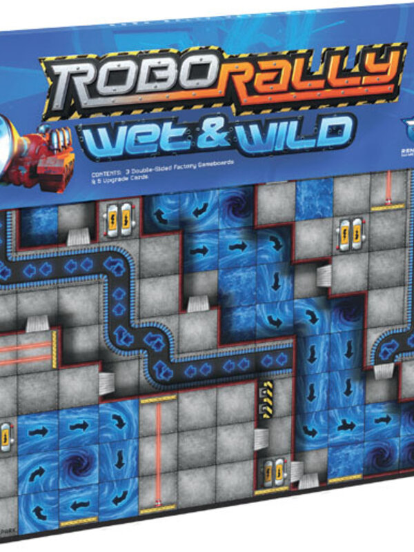 Renegade Game Studios Robo Rally Wet & Wild Expansion