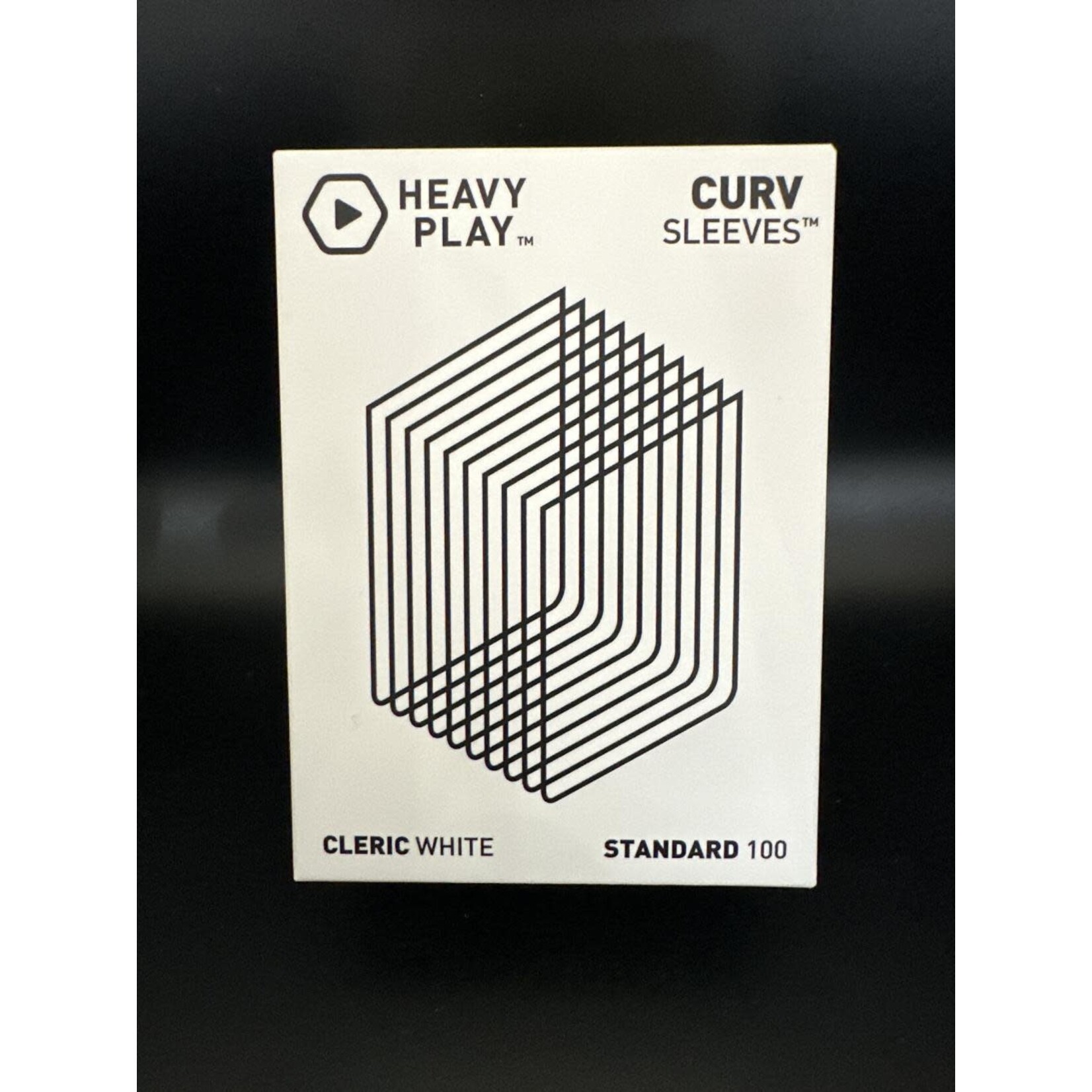 Heavy Play CURV Sleeves Standard Cleric White (100)