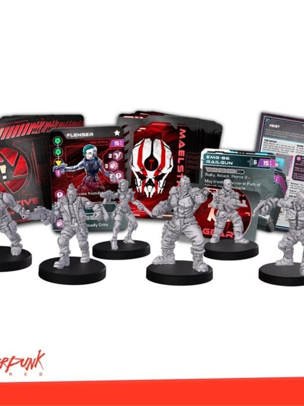 Monster Fight Club Cyberpunk Red: Combat Zone Maelstrom Starter Gang