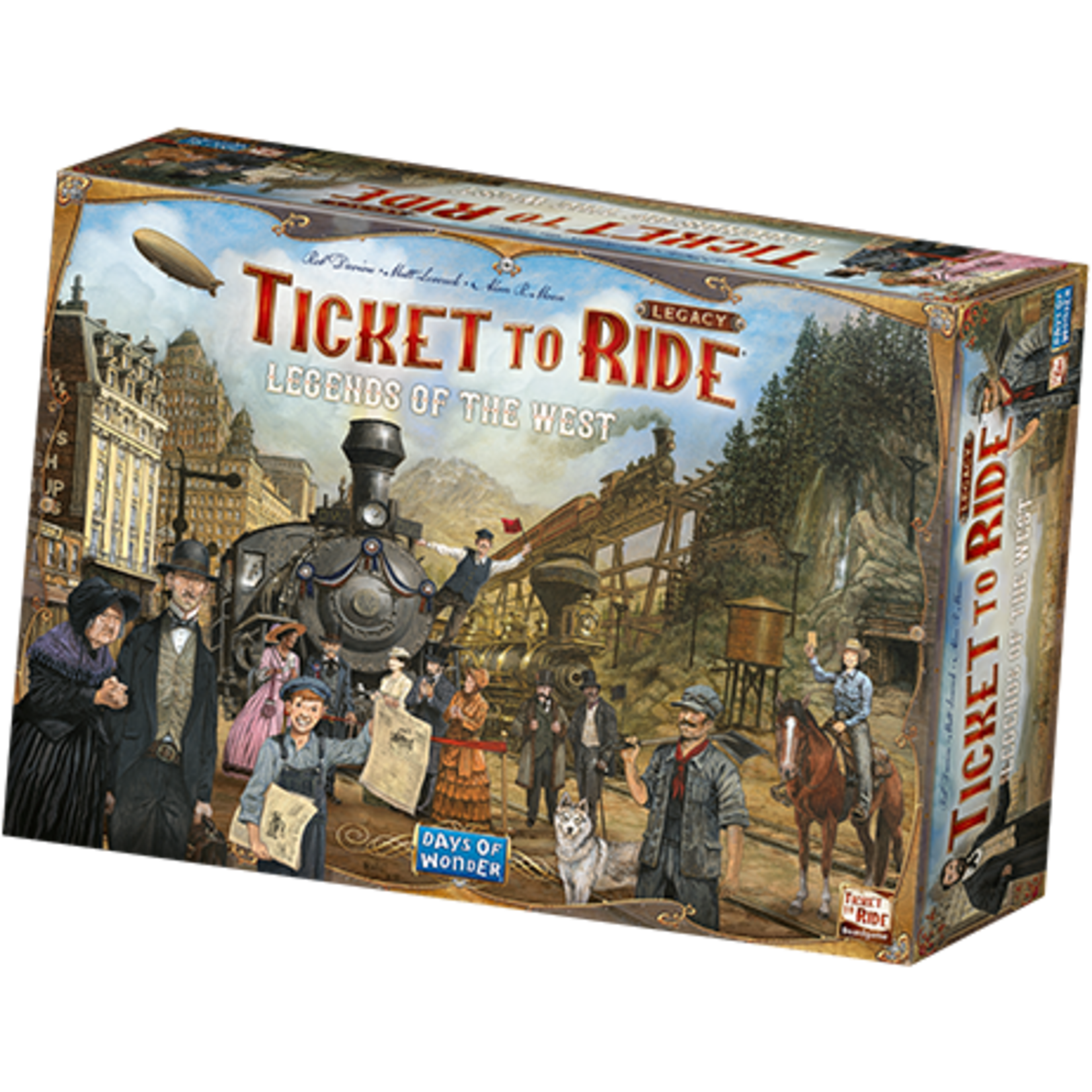 Days of Wonder Ticket to Ride Legacy: Legends of the West