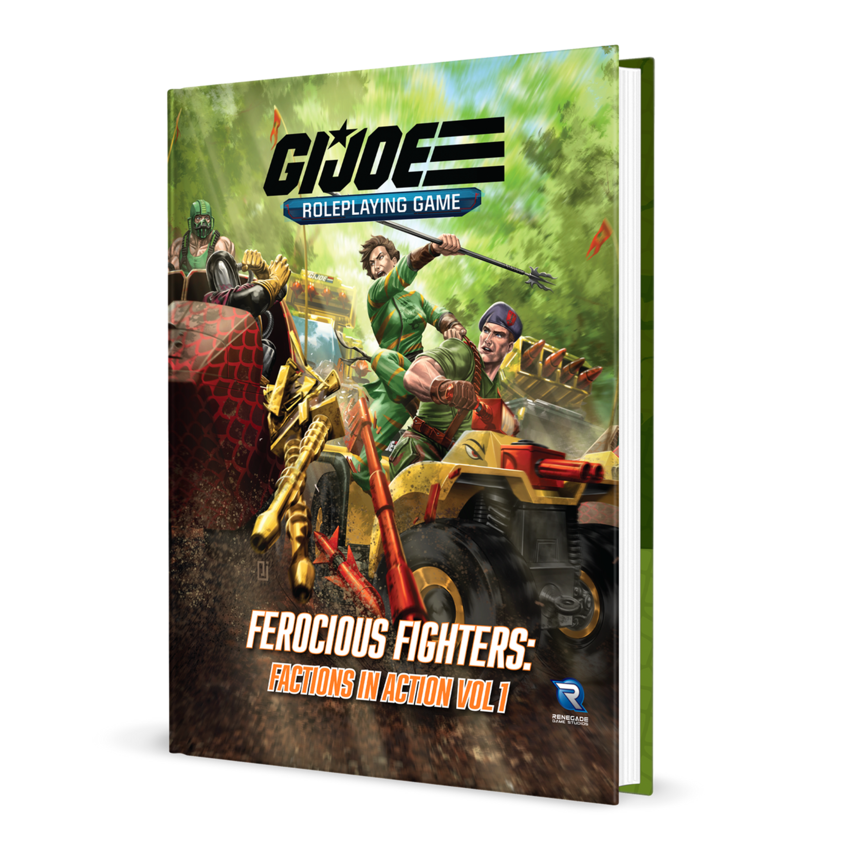 Renegade Game Studios G.I. JOE: RPG Ferocious Fighters Factions in Action Vol. 1 Sourcebook