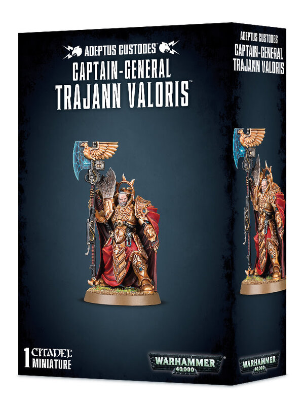 Games Workshop Adeptus Custodes Captain General Trajann Valoris