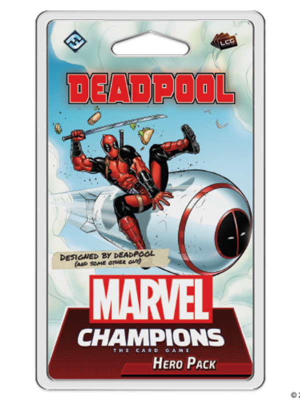 Fantasy Flight Games Marvel Champions Deadpool Expanded Hero Pack