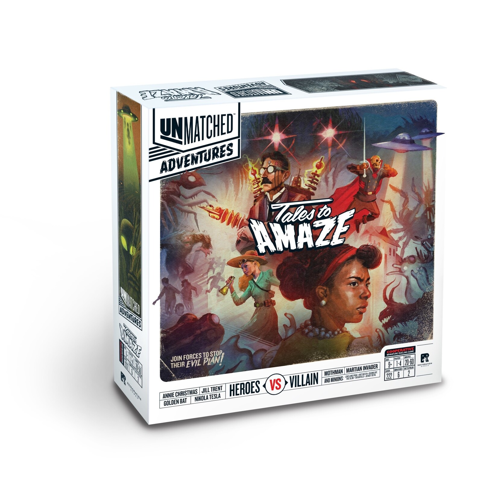 Restoration Games Unmatched Adventures Tales to Amaze