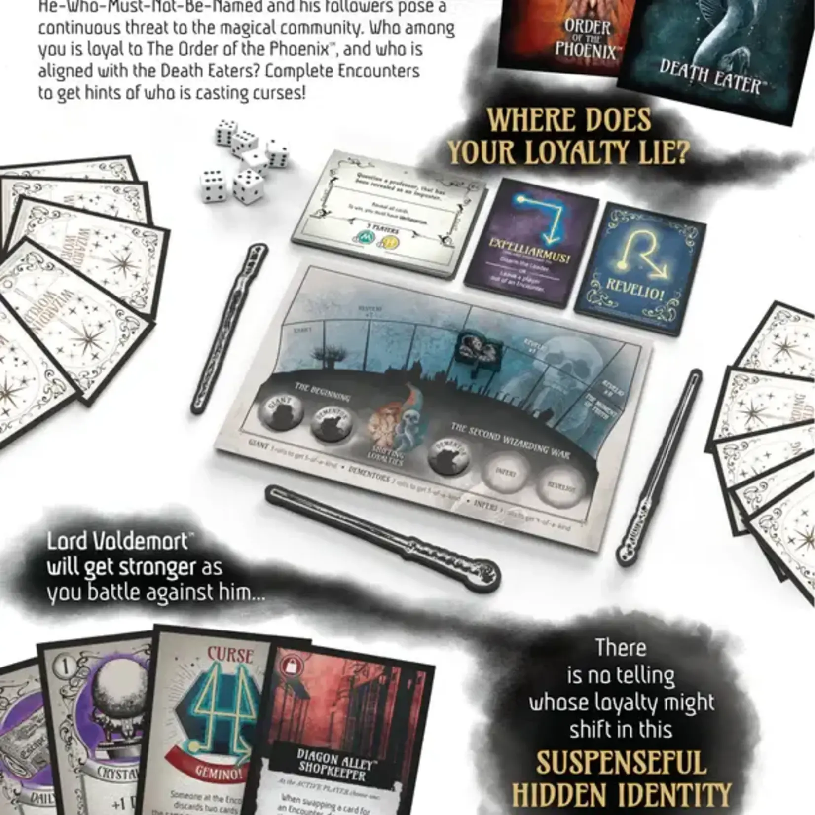 USAopoly Harry Potter Unmask The Death Eaters