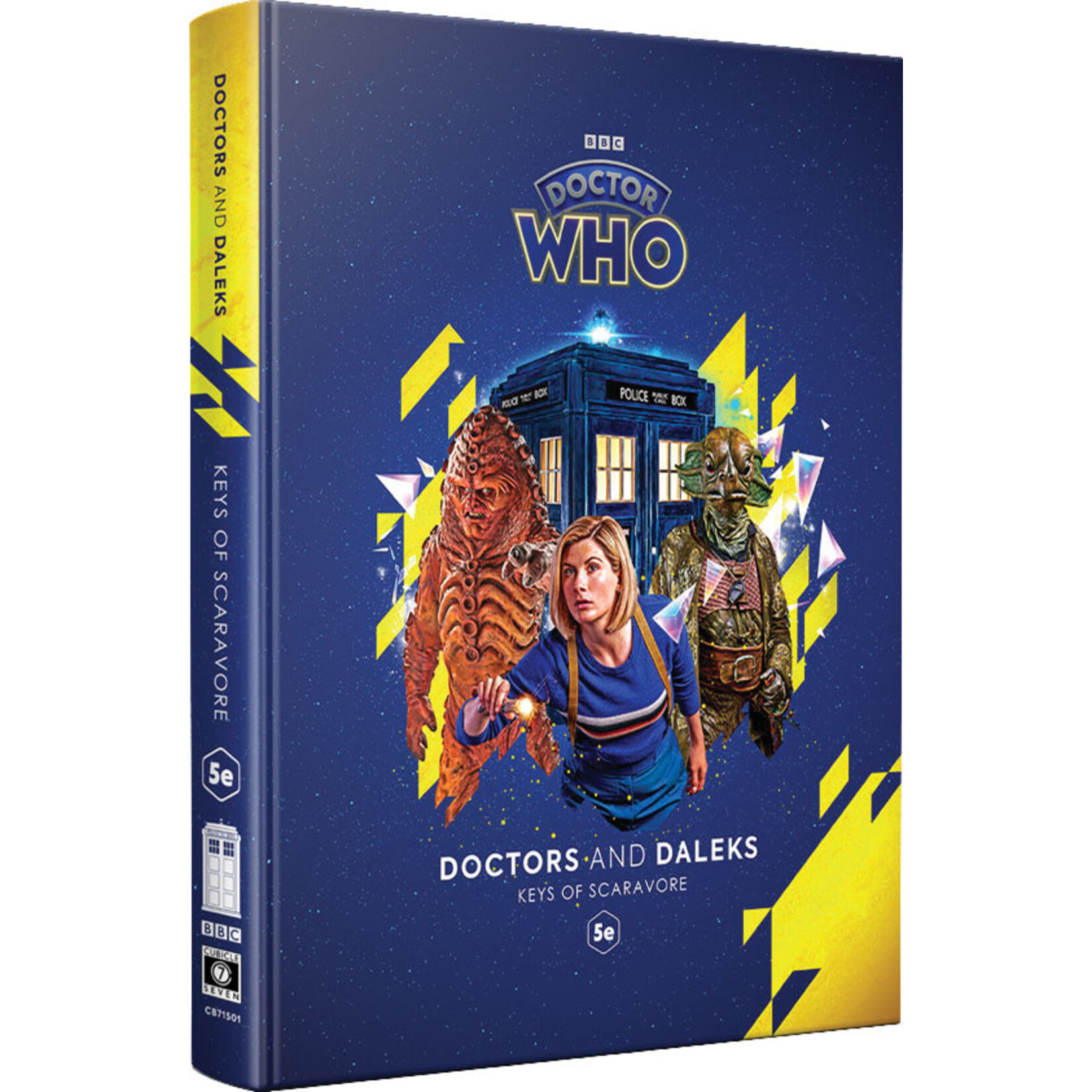 Cubicle 7 Doctor Who RPG Doctors and Daleks Keys of Scaravore