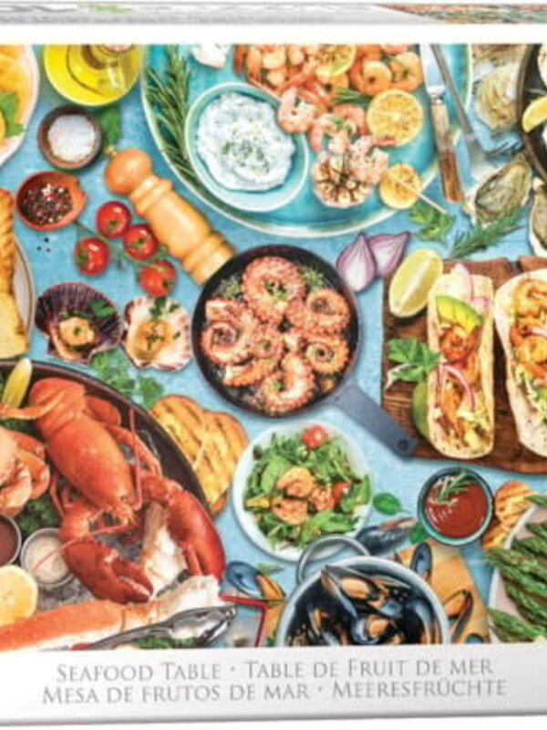 EuroGraphics Seafood Table 1000pc