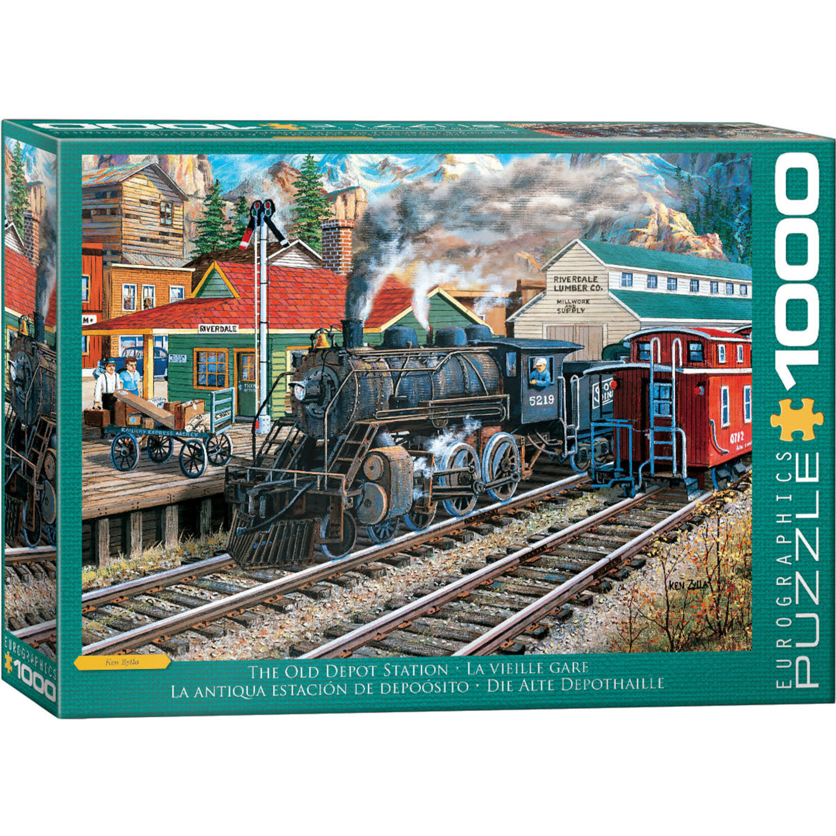 EuroGraphics The Old Depot Station 1000pc
