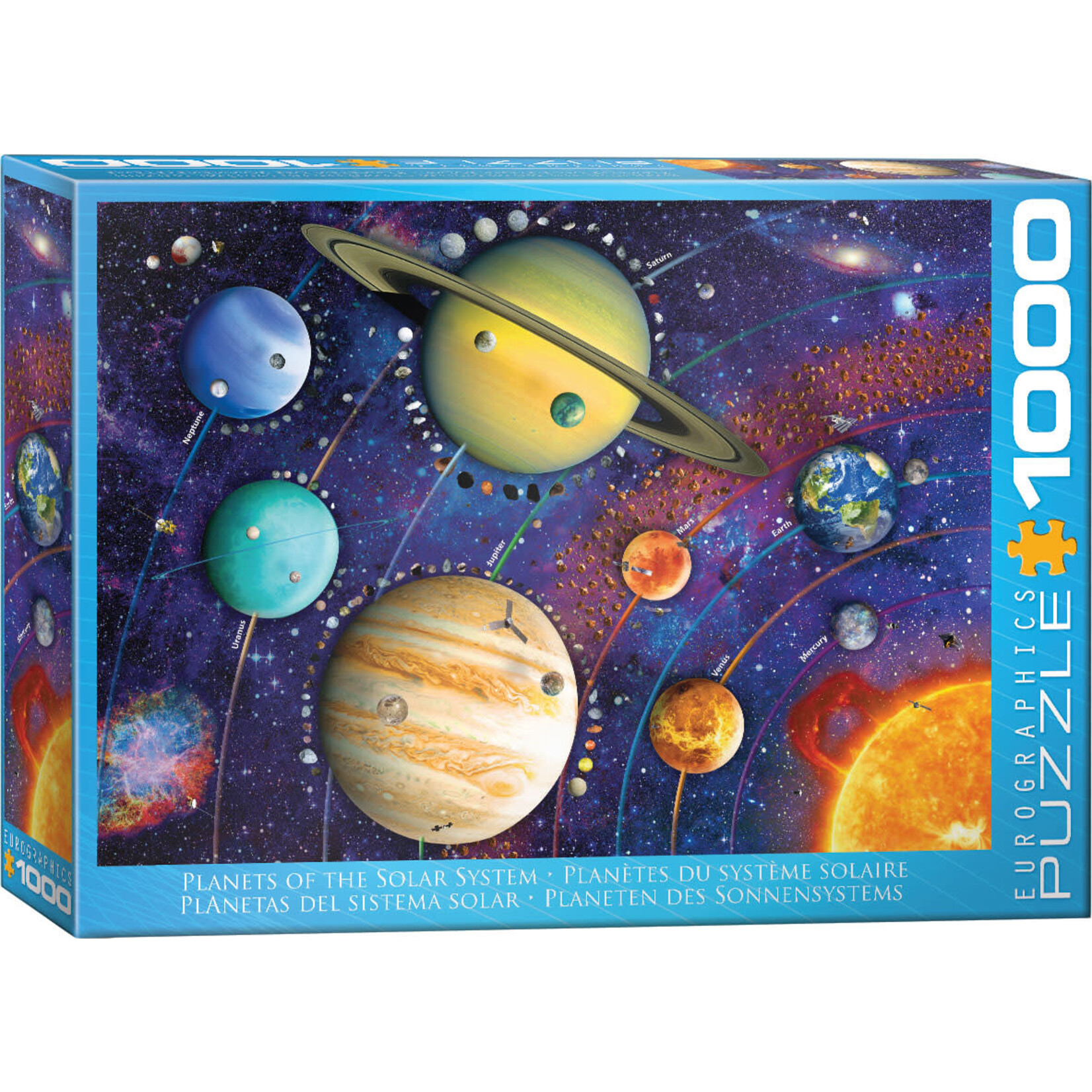 EuroGraphics Planets of the Solar System 1000pc