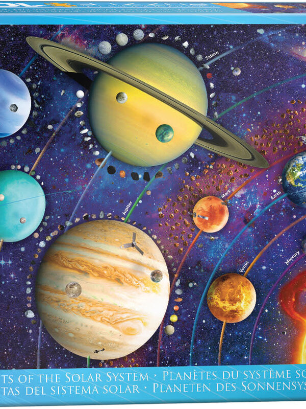 EuroGraphics Planets of the Solar System 1000pc