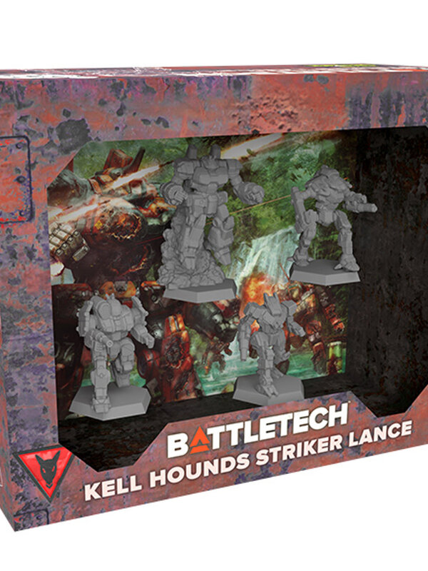 Catalyst Game Labs BattleTech Kell Hounds Striker Lance Forcepack