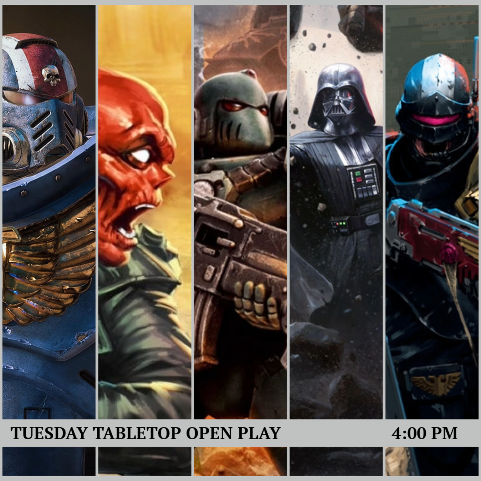 Tuesday Tabletop Open Play at Recess Games