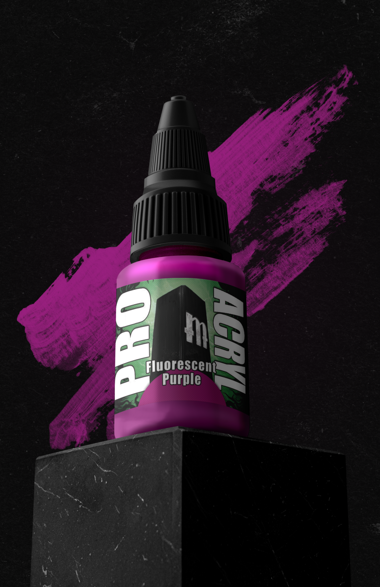Monument Hobbies Pro Acryl Fluorescent Purple - Recess Games LLC